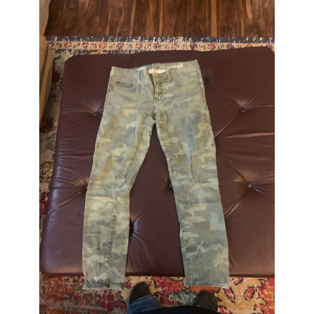Gap 1969 Always Skinny Ankle Length Camouflage Jeans – Size 27